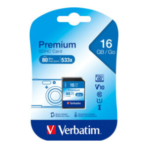 Verbatim SDHC-Card 16GB Class 10 43962