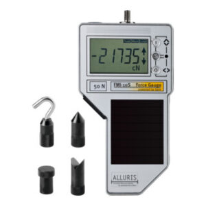Alluris FMI-S10 Digitales Kraftmessgerät (Solar), Messbereich: 500 N