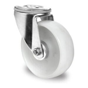 CASCOO Rückenlochlenkrolle ø 80 mm Serie N0N0 Rollenlager