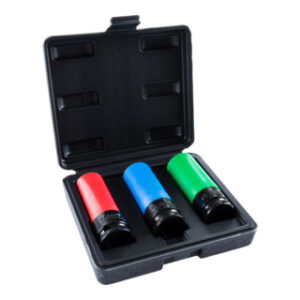 STIER Kraft-Steckschlüssel-Satz 1/2" SW 17/19/21 mm im Kasten