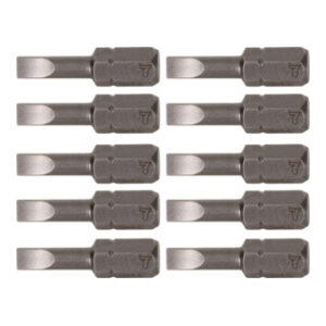 STIER Schlitz-Bit 4,0 x 0,8 mm, Form C 6,3, Länge 25 mm, 10er Pack