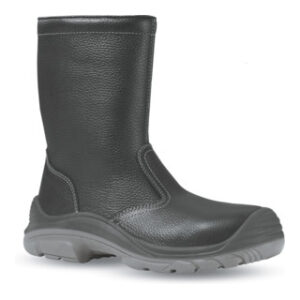UPower Winterstiefel EN 20345 S3 CI SRC Siberian Gr.39 Leder Webpelzfutter schwarz
