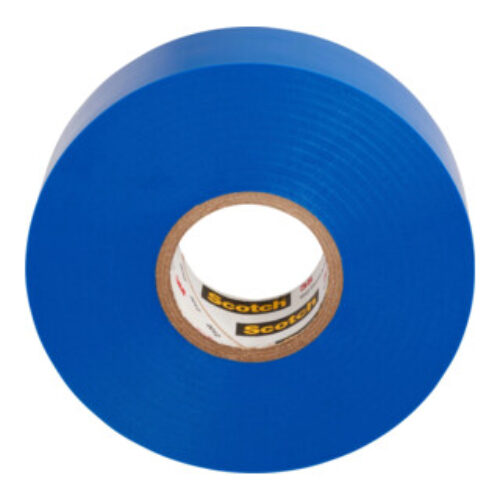 3M Deutschland PVC Elektro-Isolierband 19 mm x 20 m, blau Scotch 35 19×20 bl