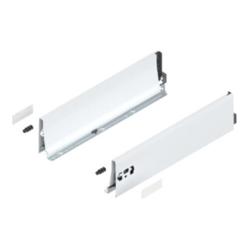 Blum TANDEMBOX Zarge, Höhe K 115 mm, NL 450 mm, links/rechts, für TANDEMBOX antaro, seidenweiss