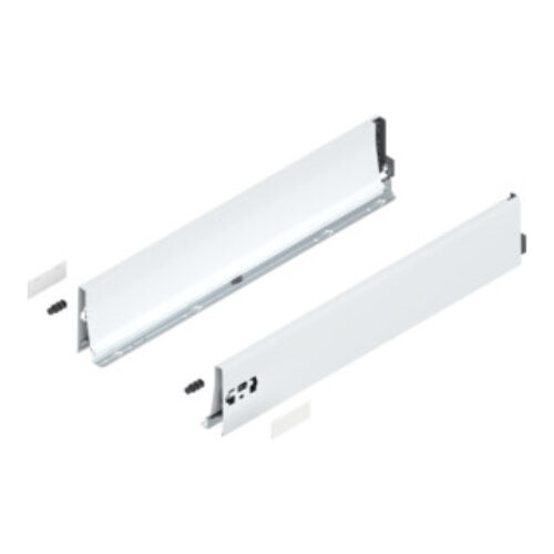 Blum TANDEMBOX Zarge, Höhe K 115 mm, NL 600 mm, links/rechts, für TANDEMBOX antaro, seidenweiss