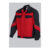 BP® Arbeitsjacke mit verdeckten Knöpfen, rot/schwarz, Gr. 44/46, Länge n