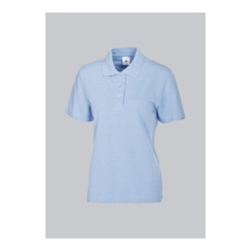 BP® Damen-Poloshirt, hellblau, Gr. 2XL