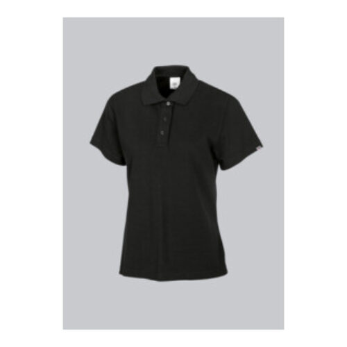 BP® Damen-Poloshirt, schwarz, Gr. 3XL