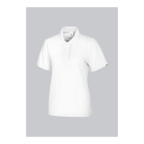 BP® Damen-Poloshirt, weiß, Gr. 2XL