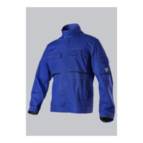 BP® Komfort-Arbeitsjacke mit Stretcheinsätzen, königsblau/nachtblau, Gr. 48/50, Länge n