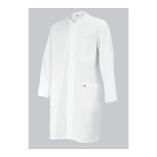 BP® Mantel für Sie & Ihn aus Baumwolle, weiß, Gr. XL, Länge n