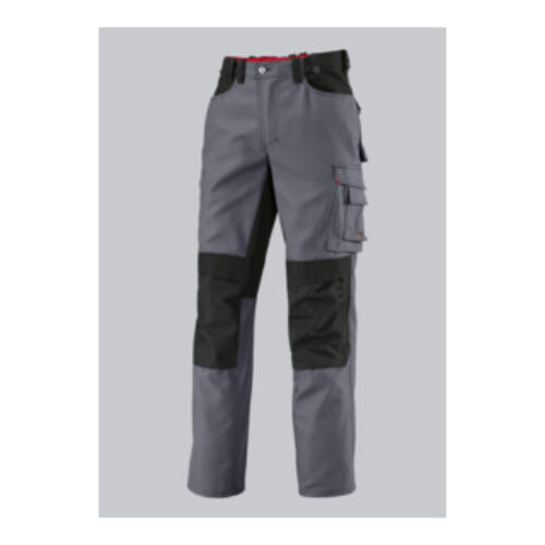 BP® Strapazierfähige Arbeitshose mit Kniepolstertaschen, dunkelgrau/schwarz, Gr. 46, Länge n