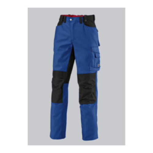 BP® Strapazierfähige Arbeitshose mit Kniepolstertaschen, königsblau/schwarz, Gr. 44, Länge l