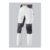 BP® Strapazierfähige Arbeitshose mit Kniepolstertaschen, weiß/dunkelgrau, Gr. 64, Länge n