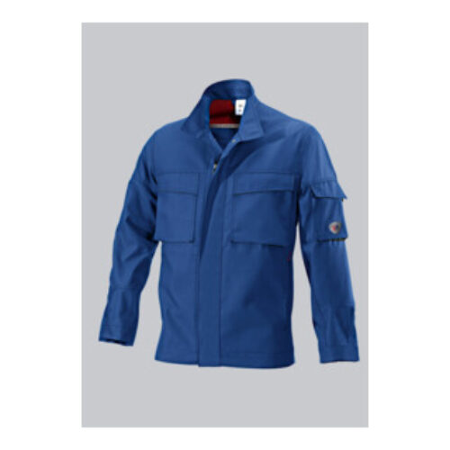BP® Strapazierfähige Arbeitsjacke, königsblau/schwarz, Gr. 44/46, Länge n