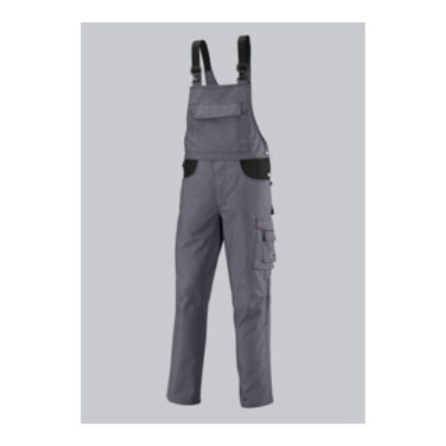 BP® Strapazierfähige Latzhose, dunkelgrau/schwarz, Gr. 44, Länge n