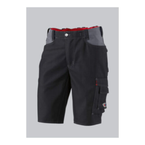 BP® Strapazierfähige Shorts, schwarz/dunkelgrau, Gr. 48, Länge n