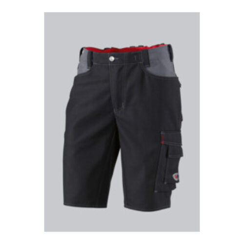 BP® Strapazierfähige Shorts, schwarz/dunkelgrau, Gr. 54, Länge n