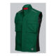 BP® Strapazierfähige Thermoweste, mittelgrün/schwarz, Gr. 2XL
