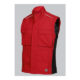 BP® Strapazierfähige Thermoweste, rot/schwarz, Gr. S