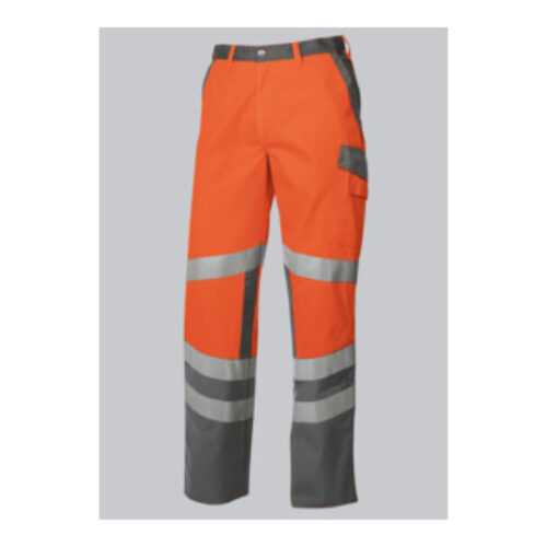 BP® Warnschutz-Hose, warnorange/dunkelgrau, Gr. 50, Länge l