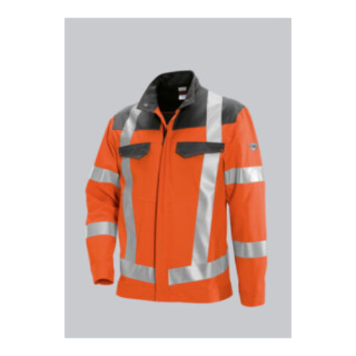 BP® Warnschutz-Jacke, warnorange/dunkelgrau, Gr. 44/46, Länge n