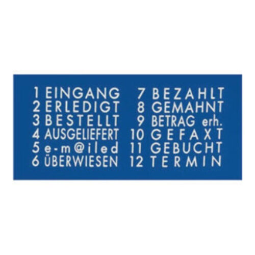 COLOP Datumstempel mini info-dater S120/WD 1453100200 blau/grau