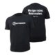 Contorion T-Shirt schwarz „Weniger reden. Mehr machen.“ M