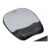 FELLOWES Memory Foam Mauspad mit Handgelenkauflage / Silberstreifen