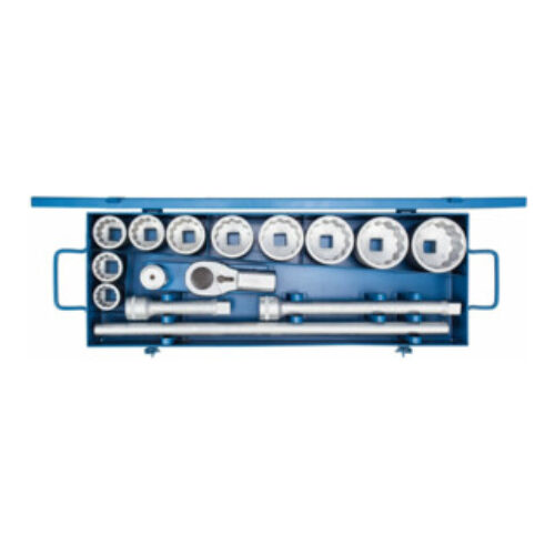 Gedore D 21 EMU-10 Steckschlüssel-Satz 1″ 15-teilig UD-Profil 36-80 mm
