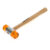 Gedore Plastikhammer, Ø 40 mm, Auswechselbare Köpfe aus Cellulose-Acetat, Robuster Stiel aus Esche