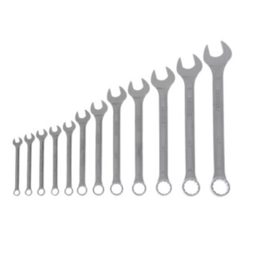 Gedore Ring-Maulschlüssel-Satz, 12-teilig, SW 10-32 mm, 15° abgewinkelt, 12-kant, UD-Profil, Schraubenschlüssel Set, 7-012