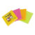 Post-it Haftnotiz Super Sticky 6910YPOG 48x48mm sort. 4 St./Pack.