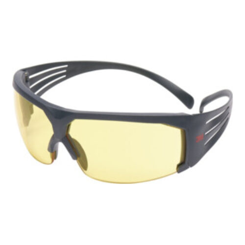 Schutzbrille SecureFit™-SF600 EN 166 Bügel grau,Scheibe gelb PC 3M