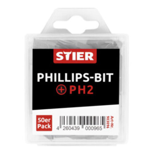 STIER Phillips-Bit-Großpackung PH2