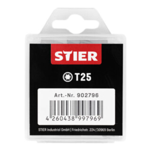 STIER TORX®-Bit-Großpackung T25