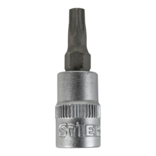 STIER Torx-Bit-Steckschlüsseleinsatz 1/4″ mit Bohrung