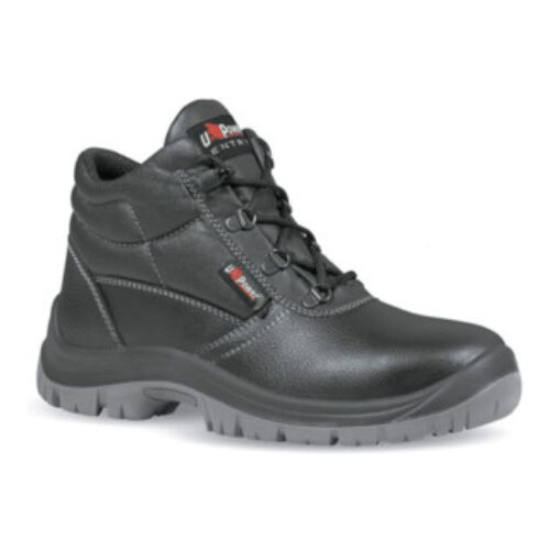 UPower Sicherheits-Schnürstiefel EN ISO 20345 S3 SRC Safe UK Gr. 41 Rindleder schwarz