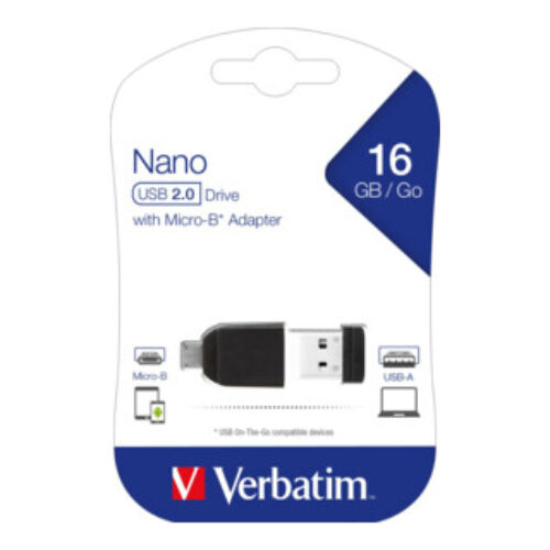 Verbatim Micro USB-Stick 16GB 2.0 49821