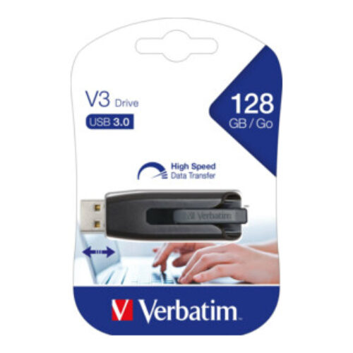 Verbatim USB-Stick 128GB 3.0 Ultra Speed 533x 49189