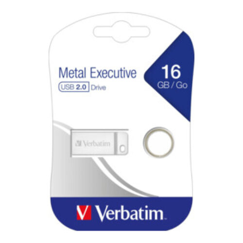Verbatim USB-Stick 16GB 2.0 Metal Executive 98748 si